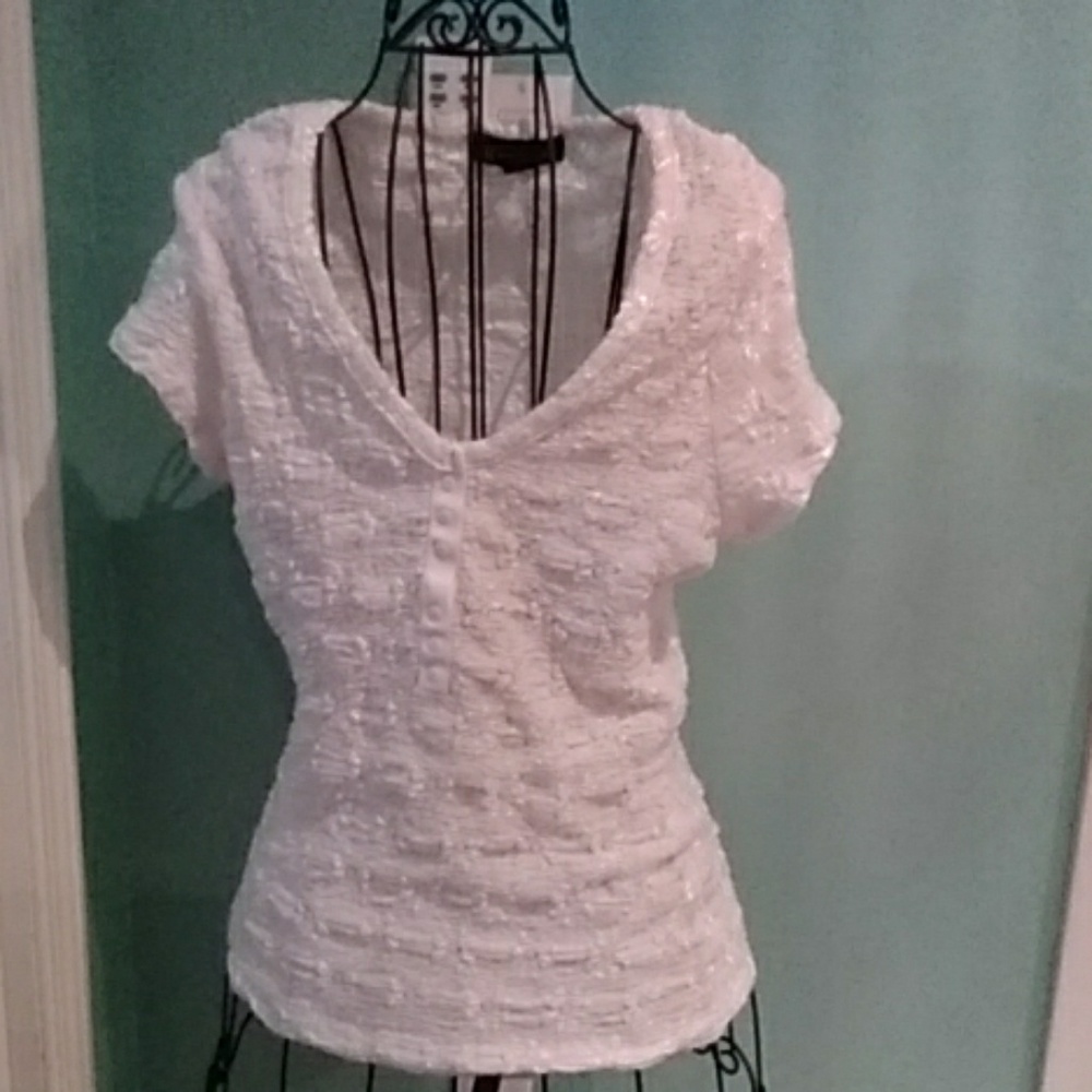 White  I N C blouse